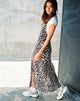 Afbeelding van Hime Maxi Dress in Oversized Jaguar