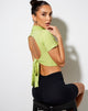 Afbeelding van Que Crop Top in Bladgroen