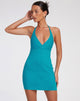Afbeelding van Radhi Mini Dress in Tailoring Azure Blue