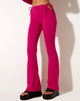 Afbeelding van Mileri uitlopende broek in lycra Fandango roze