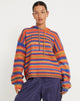 Afbeelding van Ehsan Hoodie in Rood Mix Streep