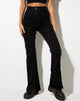 Afbeelding van Seam Split Jeans in Black Wash