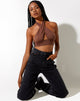 Afbeelding van Silta Crop Top in Deep Mahagony
