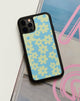 Afbeelding van Motel X Barbara Kristoffersen Iphone hoesje in Retro Daisy Blue