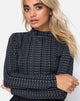 Afbeelding van Rhala Crop Top in Tokyo Techno Tour Zwart