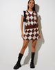 Afbeelding van Sami Vest in gebreide Argyle Tan