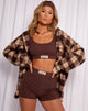 Afbeelding van Lou Hot Pant in diep mahonie Modern Day Label Embro