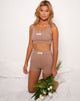 Afbeelding van Lou Hot Pant in Silver Mink met Modern Day Label Embro