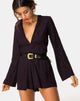 Afbeelding van Romeo Playsuit met lange mouwen in Cubaanse Stip Rood