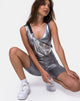 Afbeelding van Sadie Unitard in Metallic Zilver