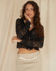 Afbeelding van Sadiru Cardi in Lace Black