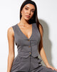 Afbeelding van Safar Vest in Charcoal