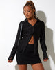 Afbeelding van Sagira Top in Crinkle Black