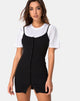 Afbeelding van Salli Bodycon Jurk in Zwart Rib