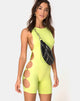 Afbeelding van Salva Unitard in Lime