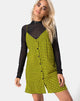 Afbeelding van Sanna Slip Dress in Medium Gingham Geel