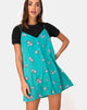 Afbeelding van Sanna Slip Dress in Soi Rose Green