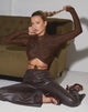 Afbeelding van Sauja Crop Top in Glitter Lurex Brons