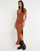 Afbeelding van Savita Maxi Dress in Bronze