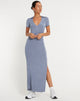 Afbeelding van Savita Maxi Dress in Leisteen