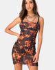 Afbeelding van Seruchi Mini-jurk in Fire Mesh