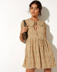 Afbeelding van Shire Mini Dress in Washed Ditsy