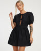 Afbeelding van Shirley Mini Dress in Zwart