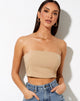 Afbeelding van Shoki Bandeau Top in Amandel