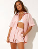 Afbeelding van Smita overhemd in popeline roze Lady Take It Easy