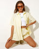 Afbeelding van Smita Shirt in Transparant Geel Take It Easy
