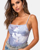 Afbeelding van Sol Bodice in Angel Velvet Grey