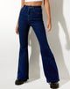 Afbeelding van Super Flare Jeans in Mid Blue