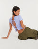 Afbeelding van Surtie Crop Top in Pastel Lilac