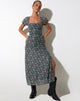 Afbeelding van Taliah Maxi Dress in Folk Floral
