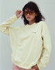 Afbeelding van Ted Sweatshirt in Buttercream Vacay Embro