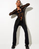 Afbeelding van Tere Shirt in Mesh Zwart