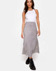 Afbeelding van Tindra Midi rok in Leopard Daze Grijs