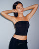 Afbeelding van Tiska Bandeau Top in Zwart
