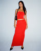 Afbeelding van Tulus Maxi Rok Rood