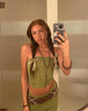 Afbeelding van Tiska Bandeau Top in Lime