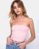 Afbeelding van Tube Top in Geribd Blush