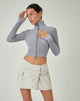 Afbeelding van MOTEL X JACQUIE Tuzifa Cropped Trui in Grijs