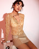Afbeelding van Keyla Shirt in Tan Mushroom