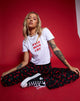 Afbeelding van Shrunk Tee in White Make Boys Cry