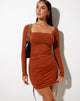 Afbeelding van Valeta Bodycon Jurk in Bombay Bruin