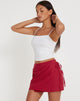 Afbeelding van Valio Minirok in Tango Rood