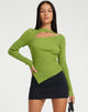 Afbeelding van Varnia Top in Golden Lime