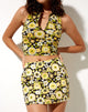 Afbeelding van Ima Minirok in Retro Bloemen