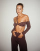 Afbeelding van Vijas Bralette Top in Bittere Chocolade