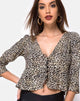 Afbeelding van Vinequa Top in Rar Leopard